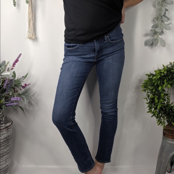 LEVIS Jeans Mid Rise Skinny Medium Wash 0614 - Picture 8 of 8